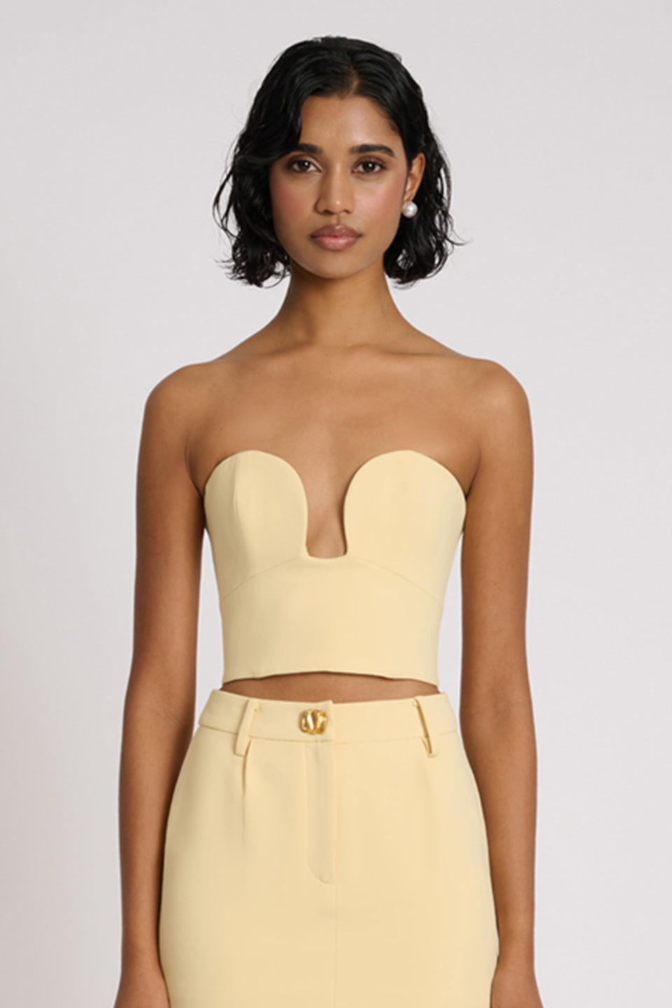 Priscilla Top | Lemon