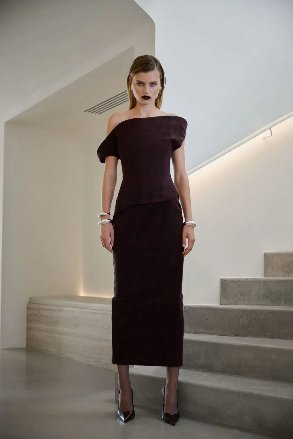 Cyra Dress | Deep Wine