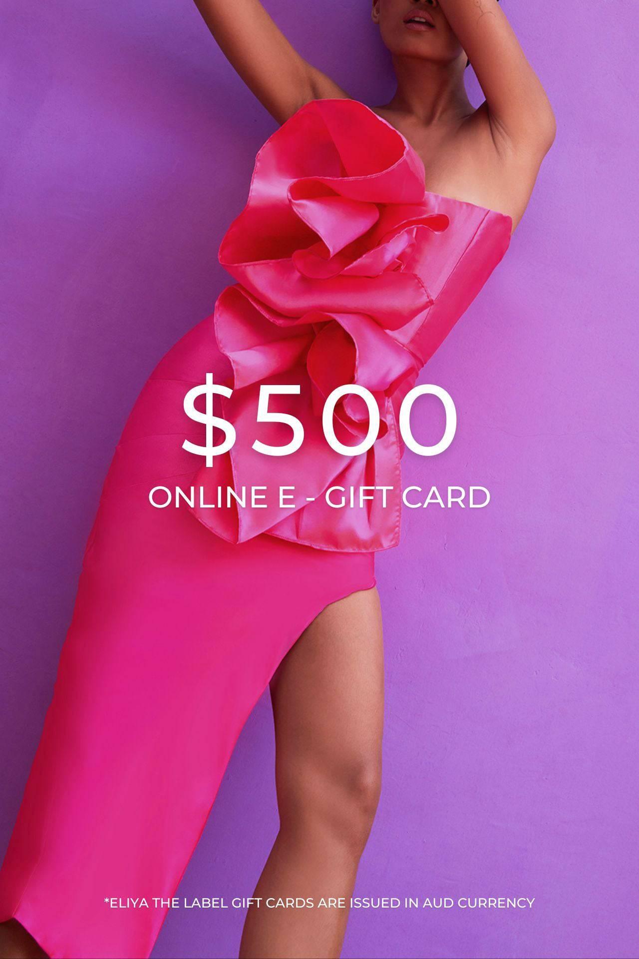 Online E-Gift Card - ELIYA THE LABEL