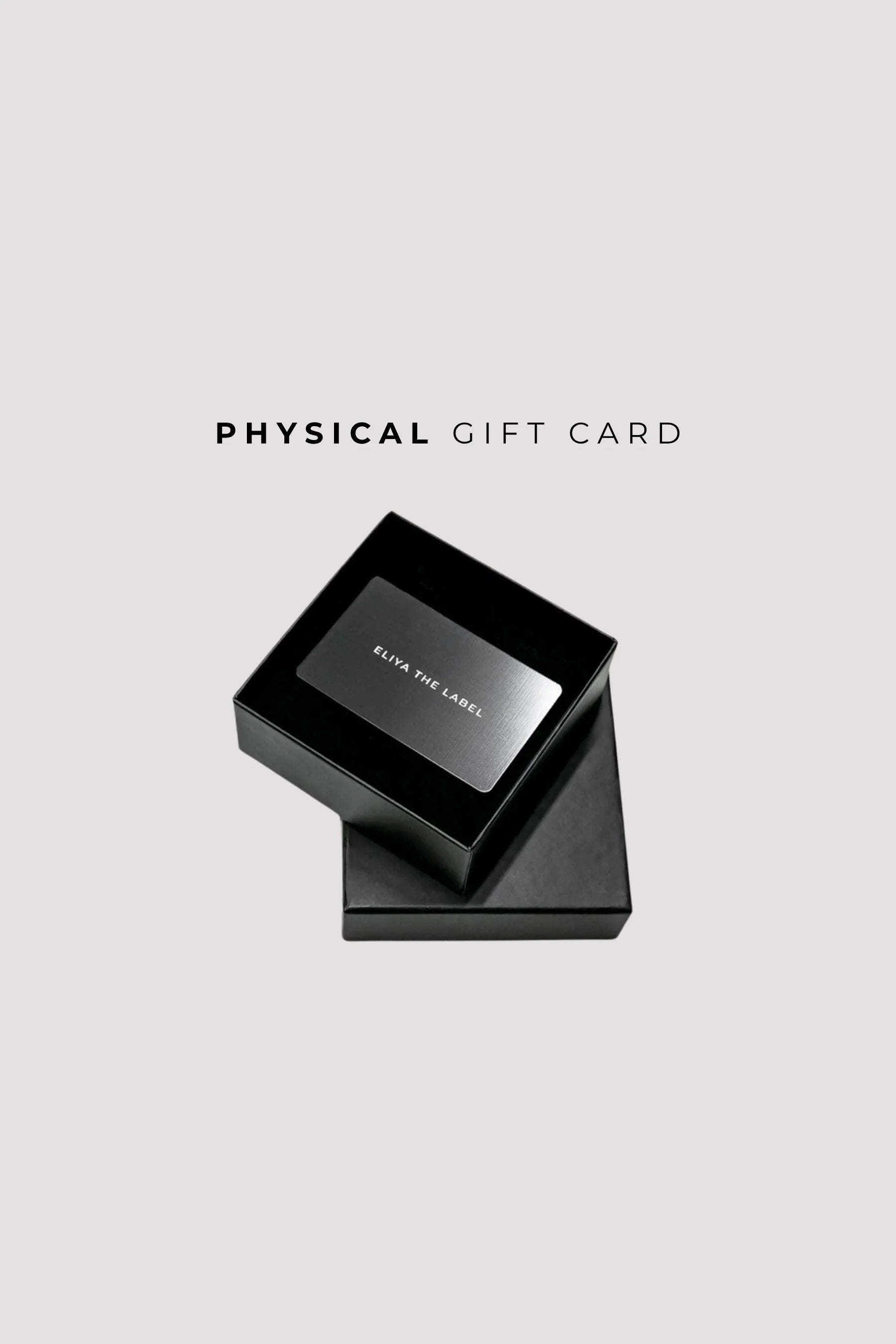 Physical Gift Card