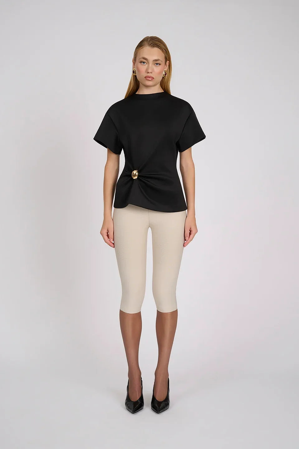 Aire Capri Pants | Stone
