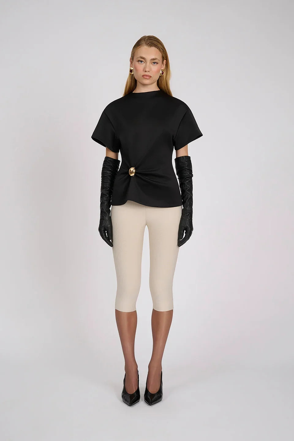 Aire Capri Pants | Stone