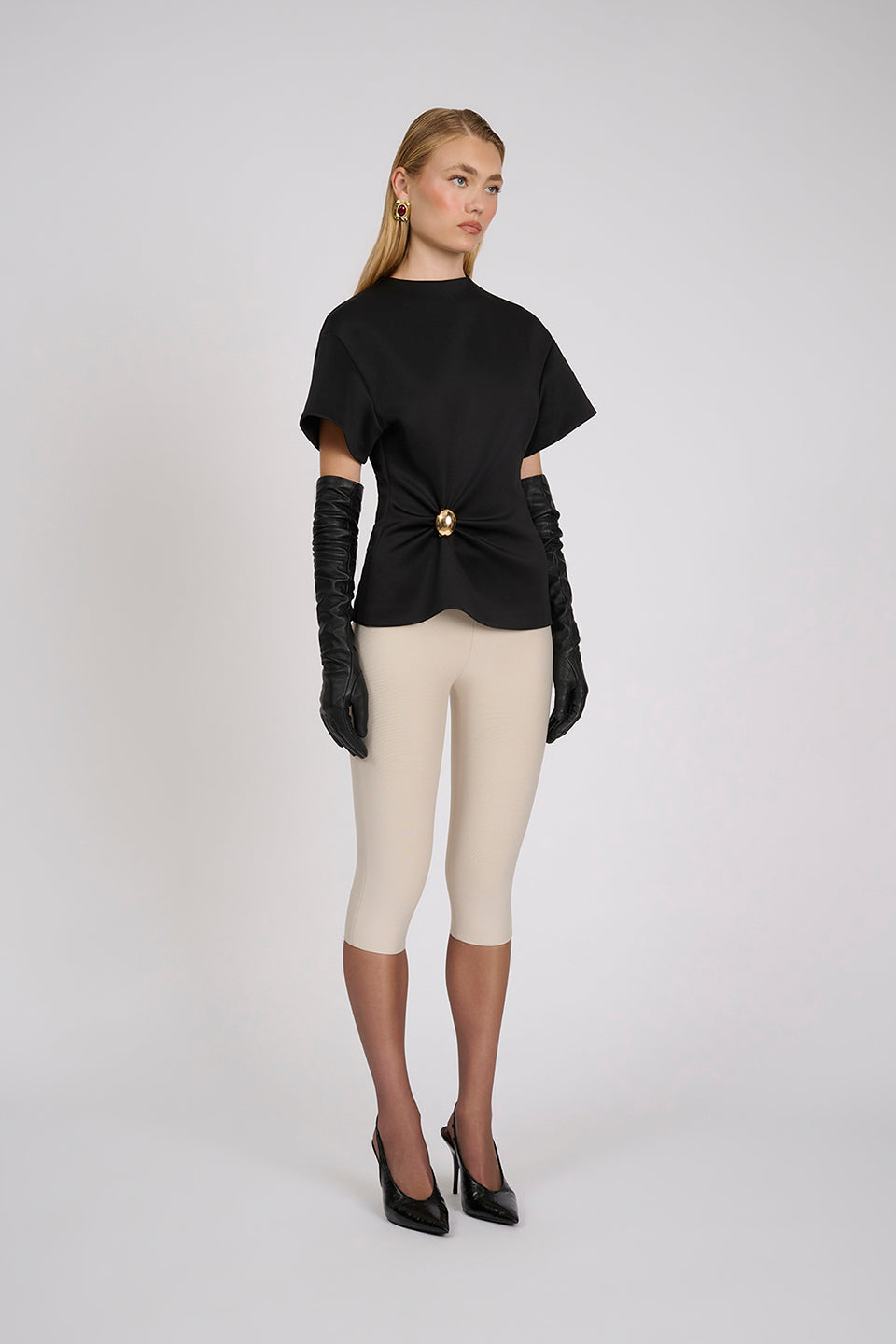 Aire Capri Pants | Stone