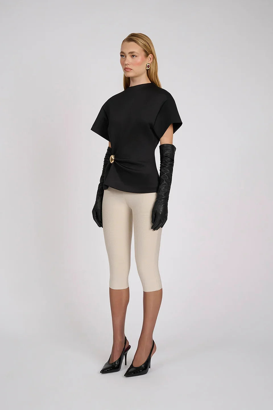 Aire Capri Pants | Stone