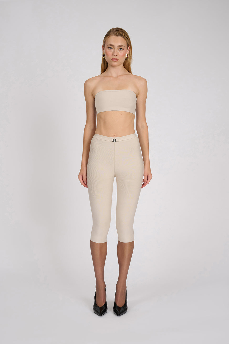 Aire Capri Pants | Stone