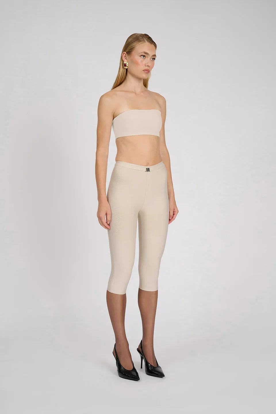 Aire Capri Pants | Stone