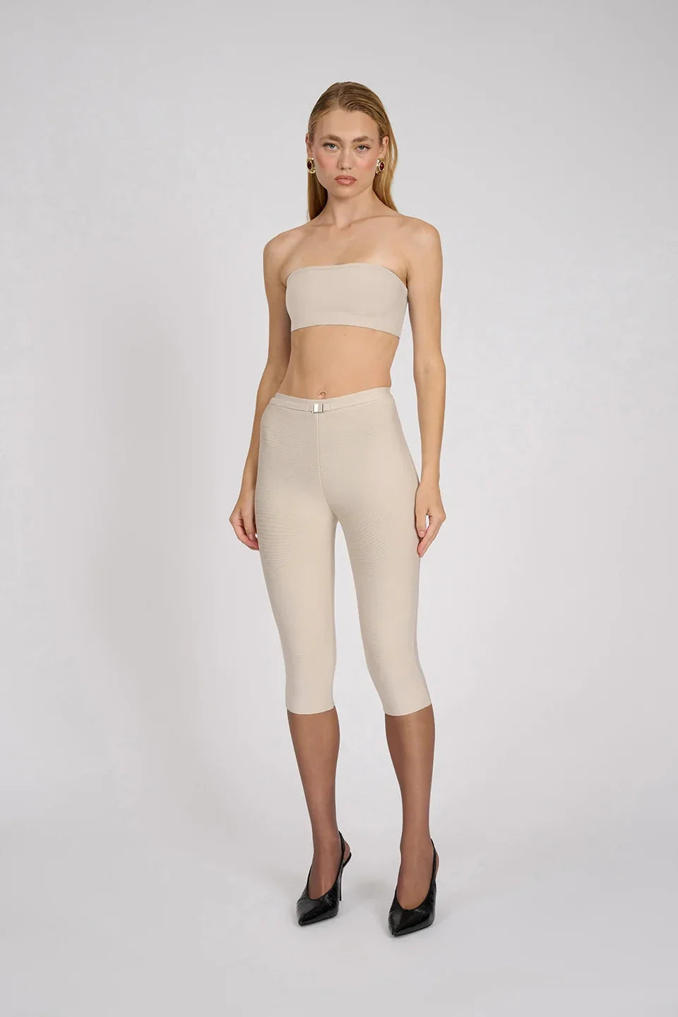 Aire Capri Pants | Stone
