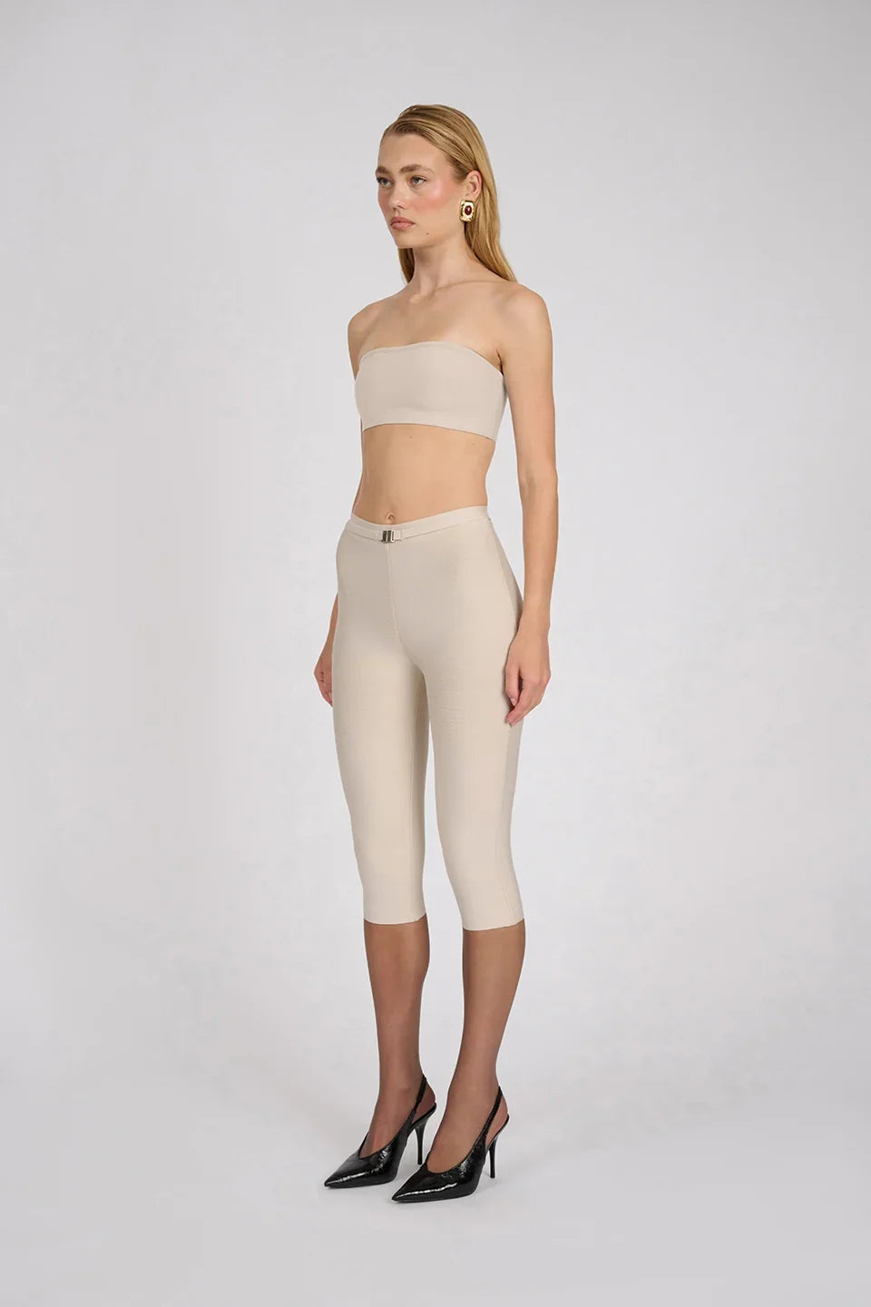 Aire Capri Pants | Stone
