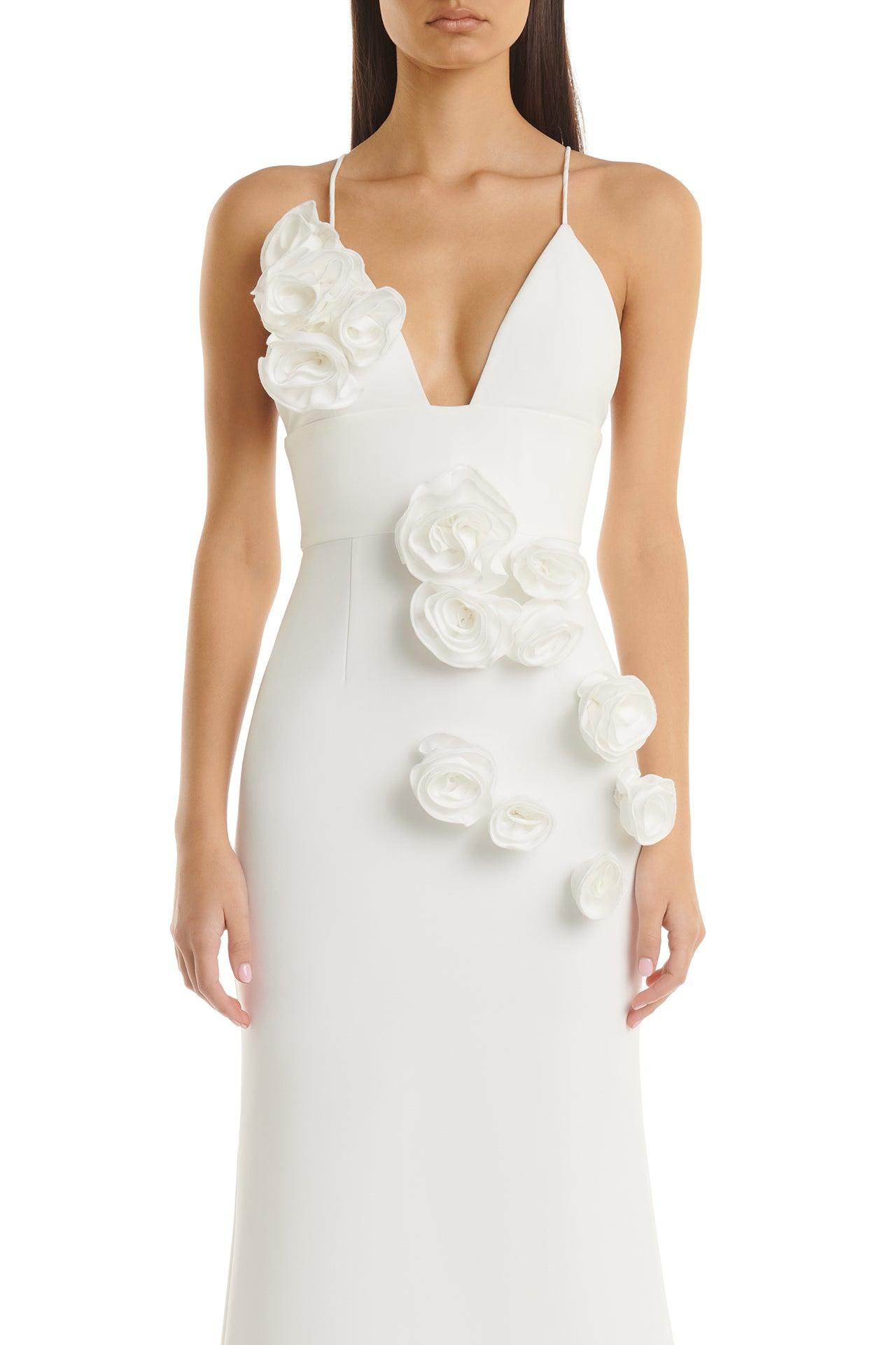 April Dress | White - ELIYA THE LABEL