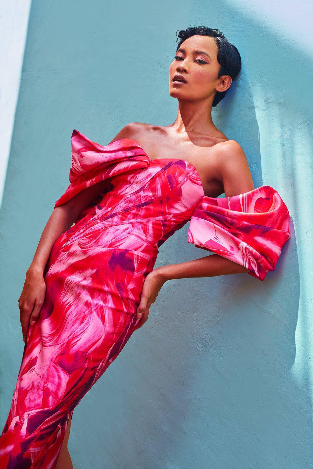 Courtney Dress | Print - ELIYA THE LABEL
