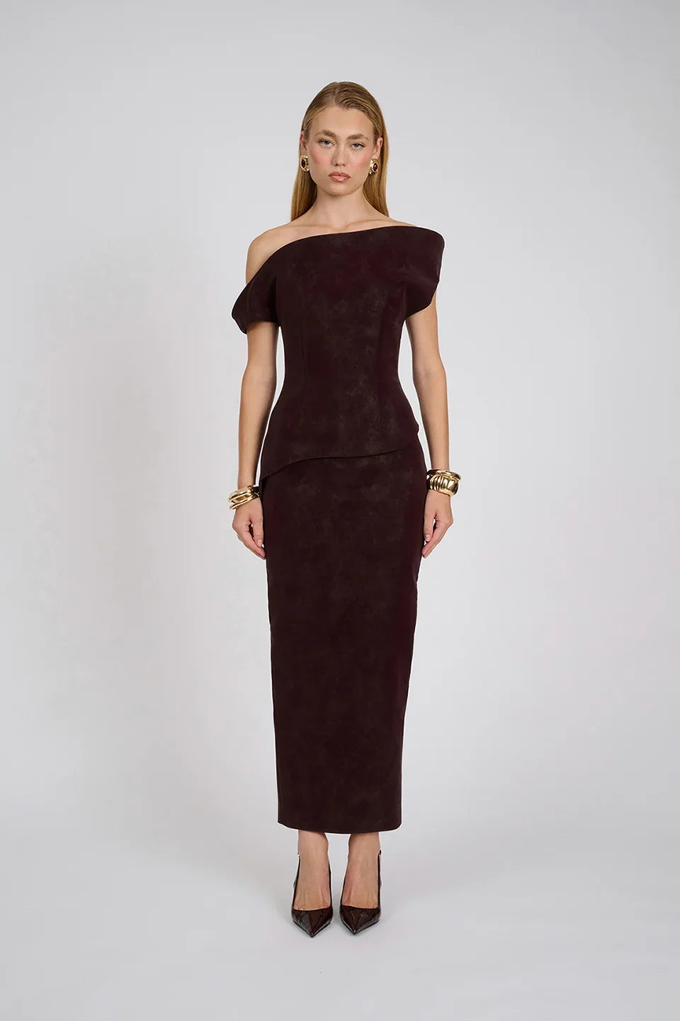 Cyra Dress | Deep Wine