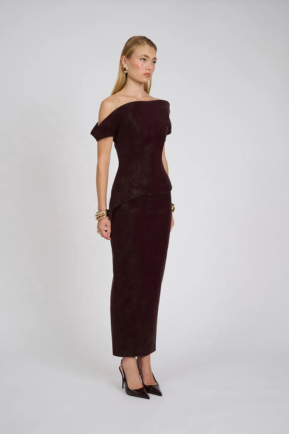 Cyra Dress | Deep Wine