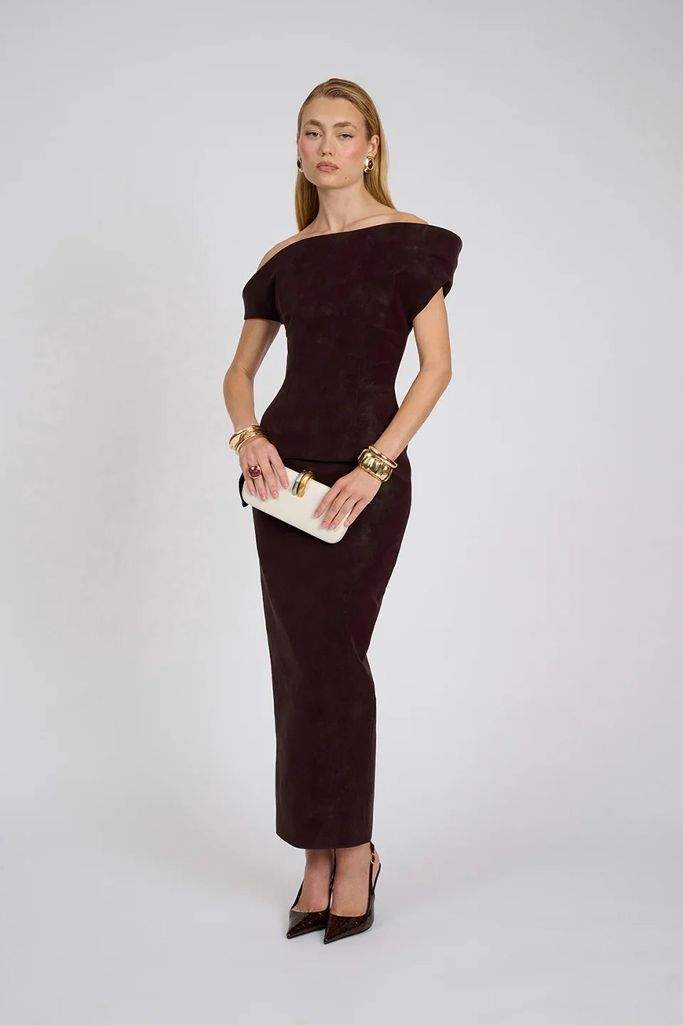 Cyra Dress | Deep Wine