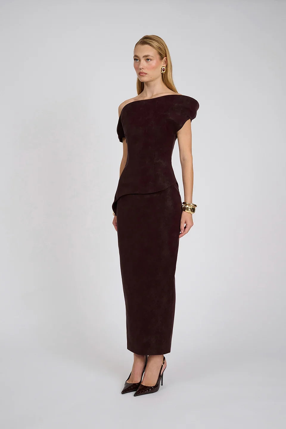 Cyra Dress | Deep Wine