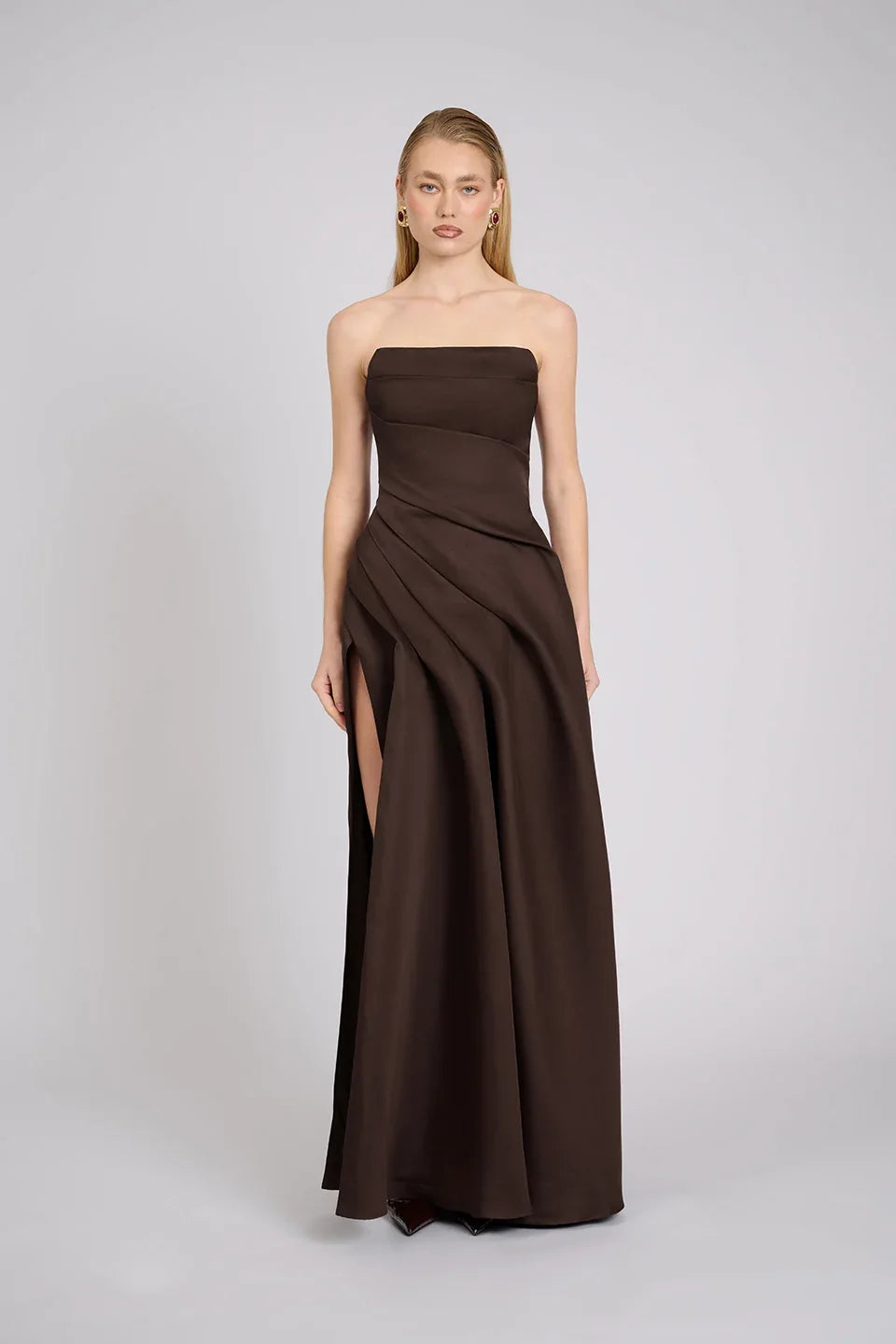 Deanna Gown | Chocolate