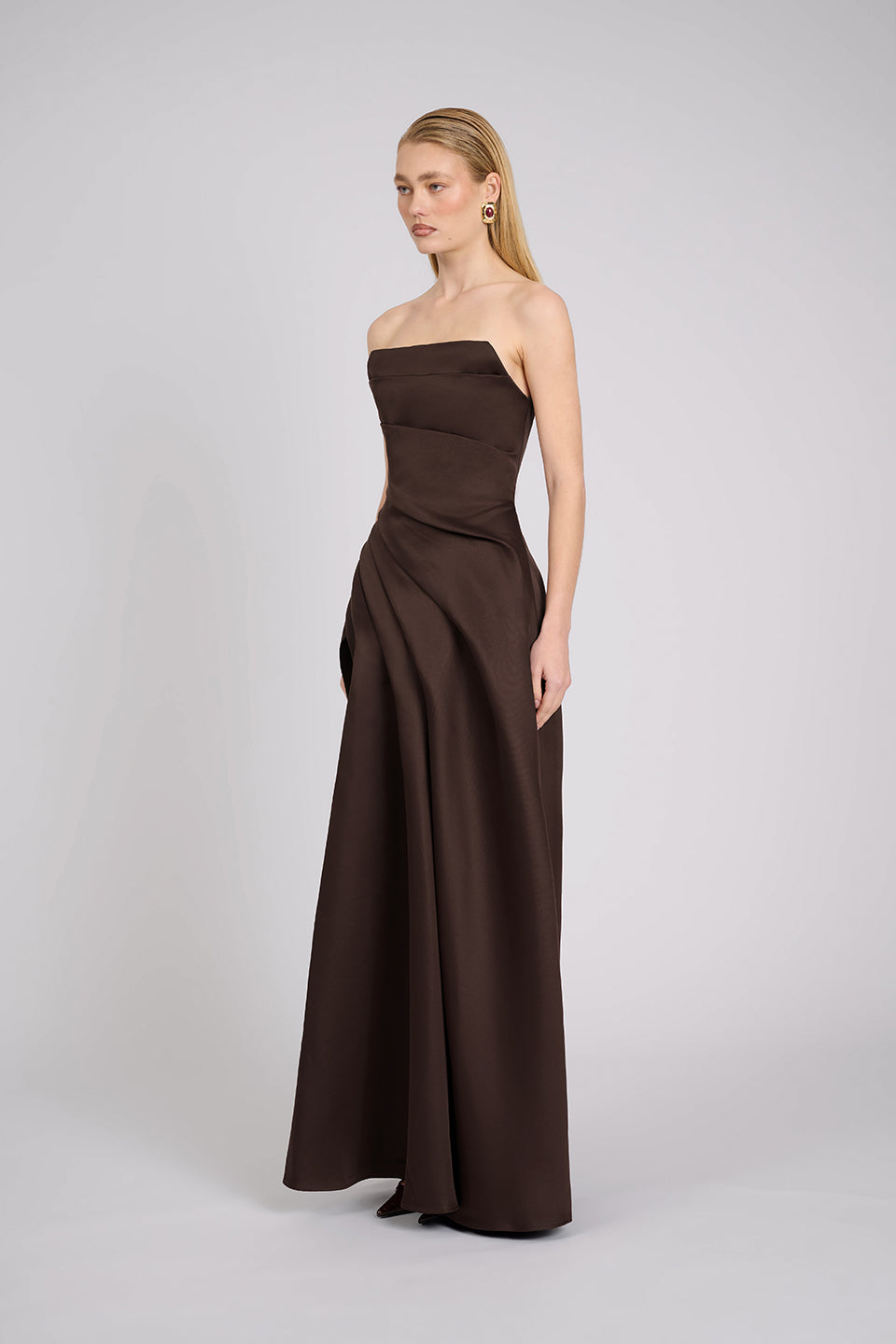 Deanna Gown | Chocolate