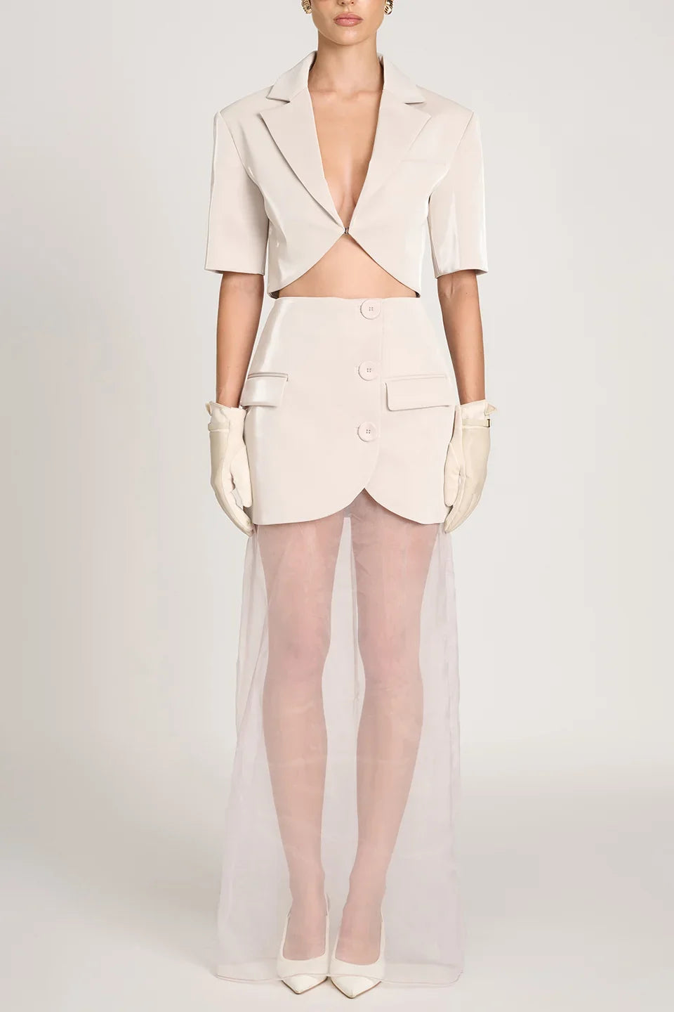 Emilia Cropped Blazer