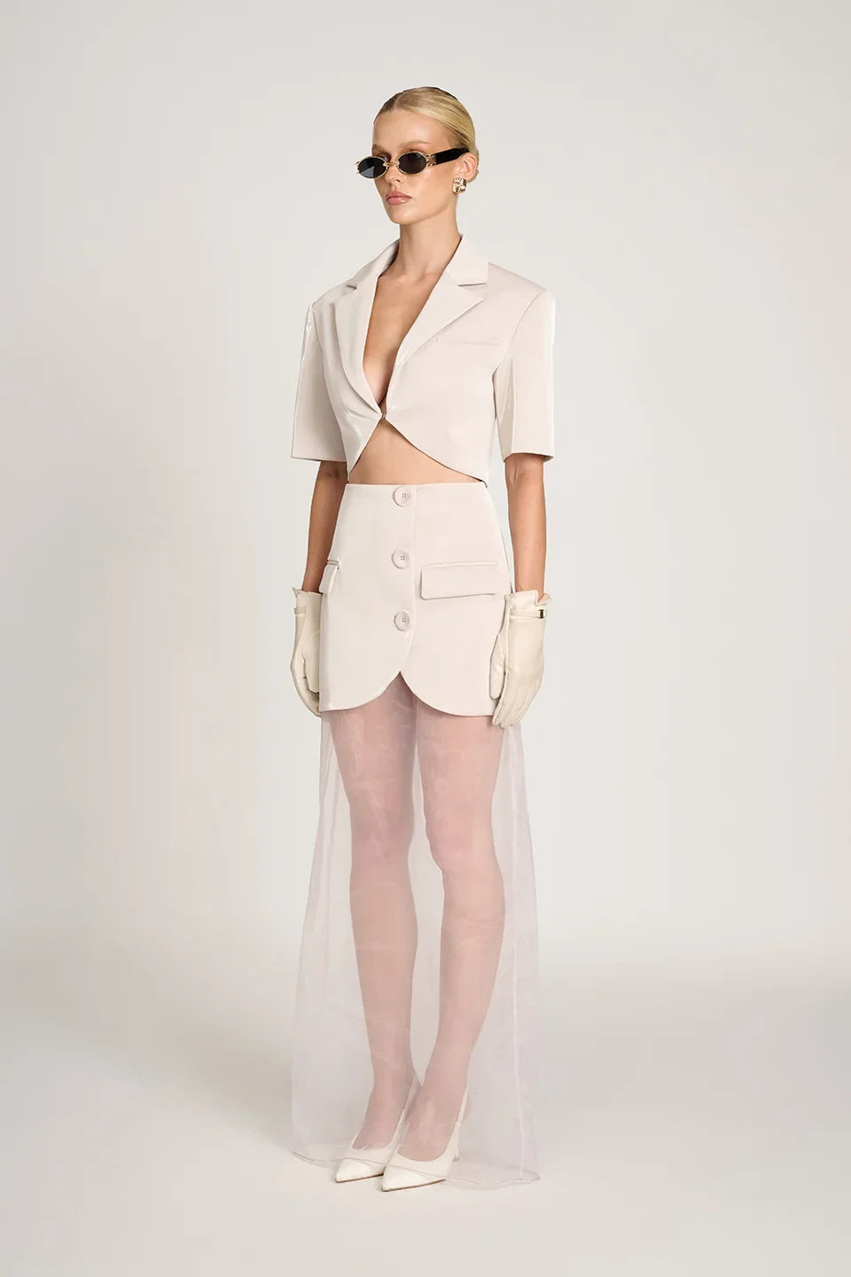 Emilia Cropped Blazer
