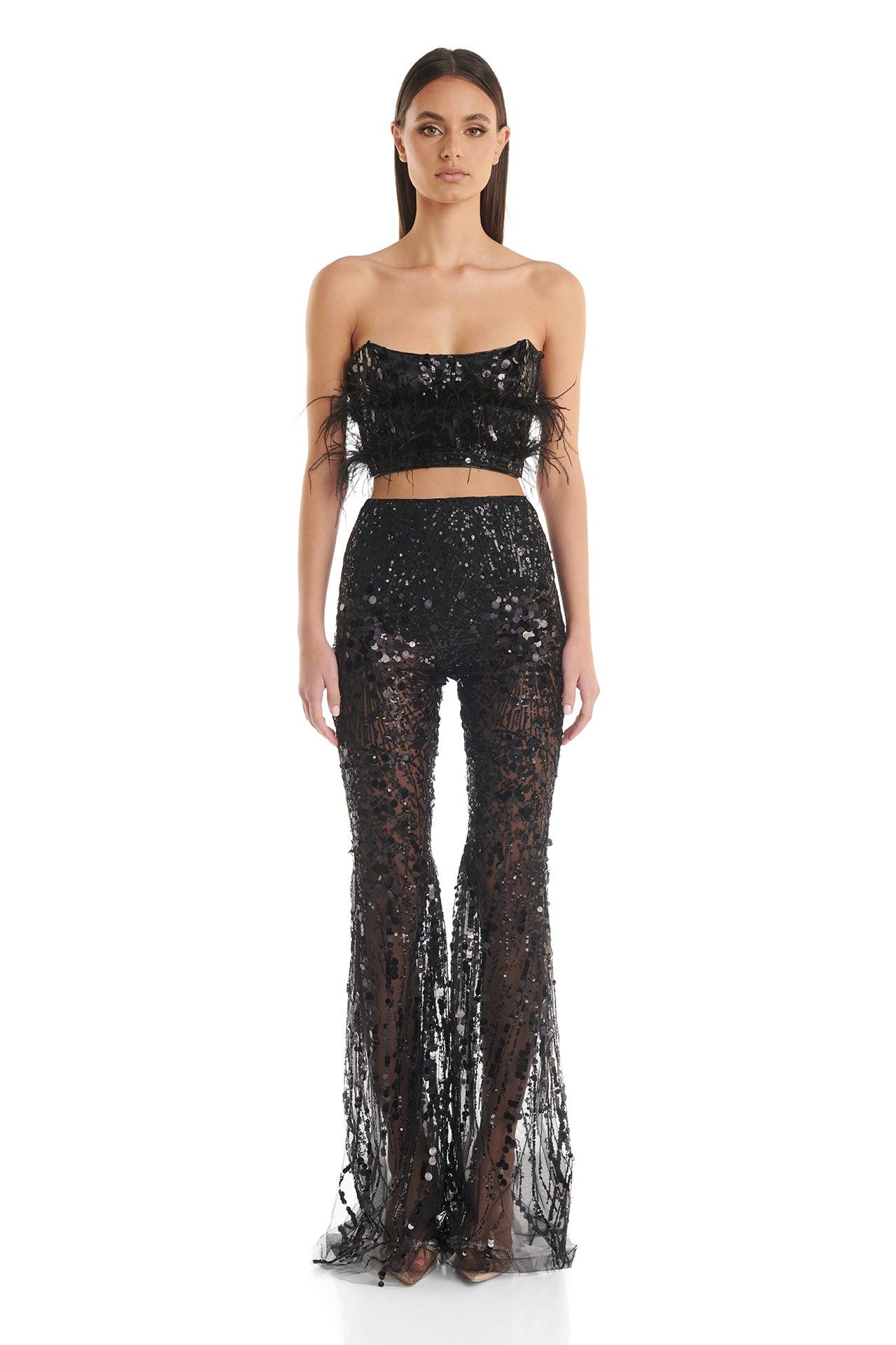 Heather Top | Black - ELIYA THE LABEL