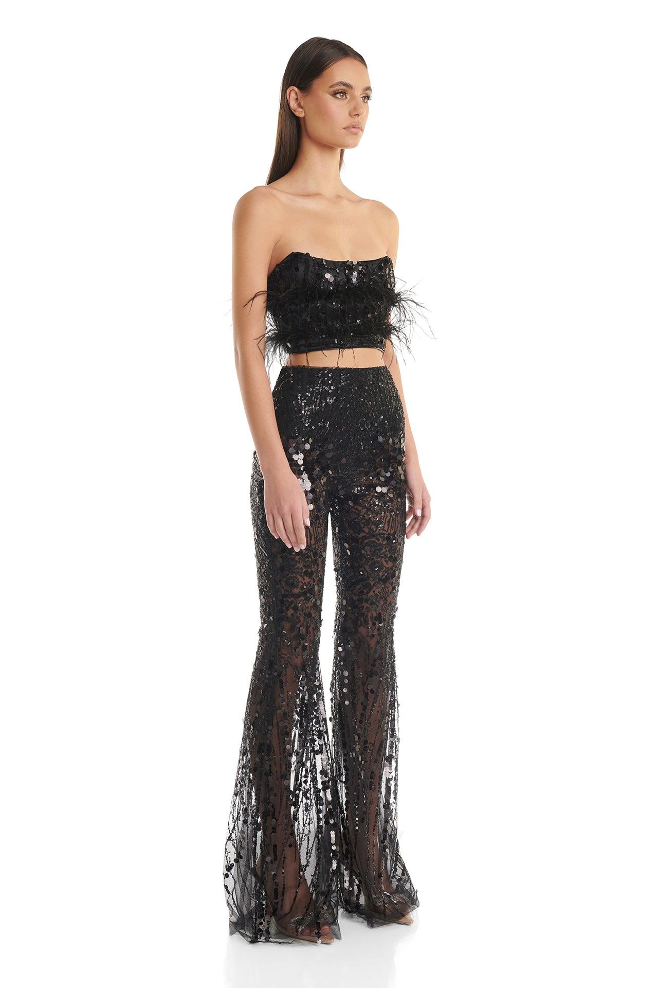 Heather Top | Black - ELIYA THE LABEL