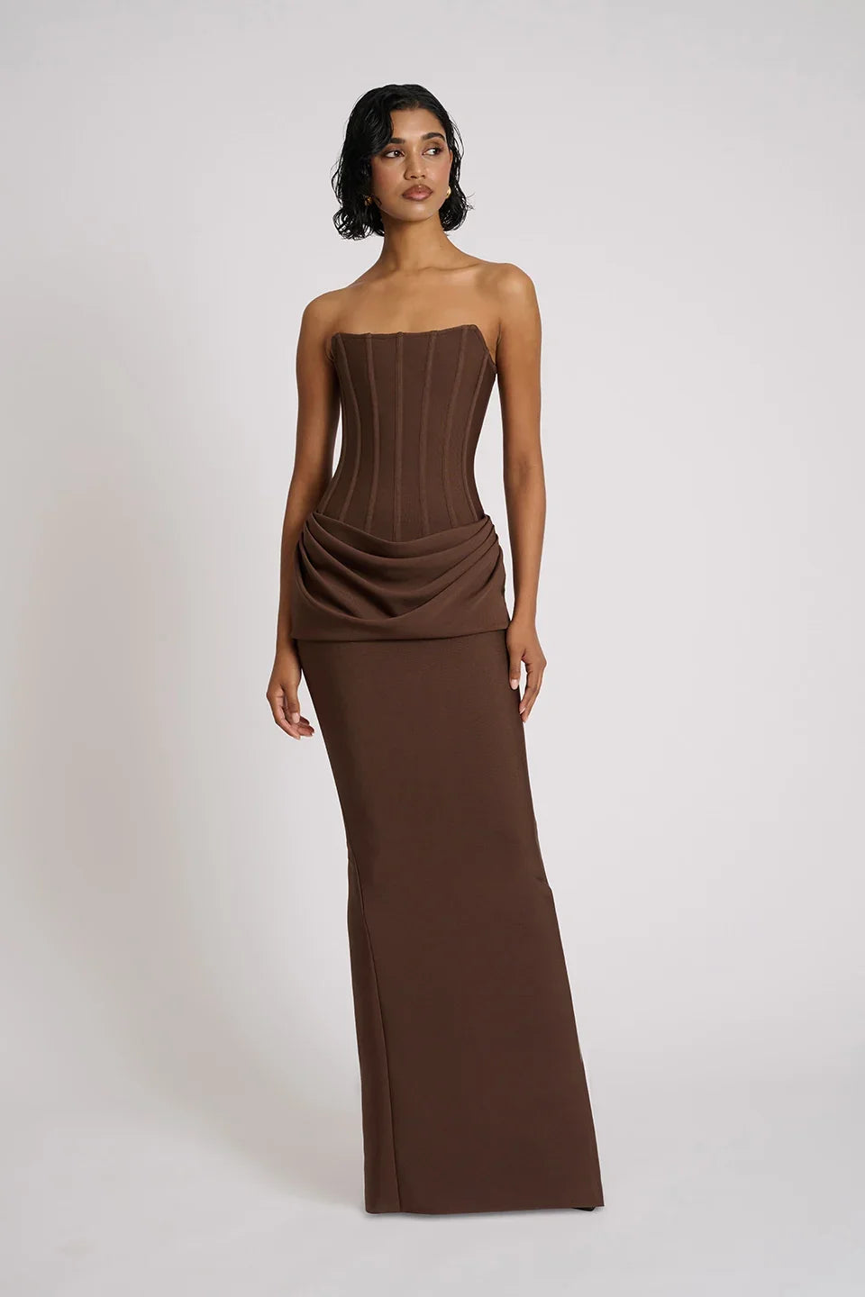 Hilda Gown | Chocolate