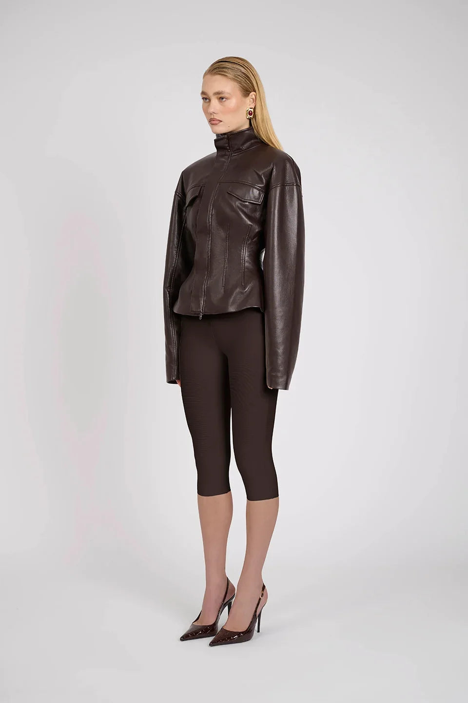 Aire Capri Pants | Chocolate