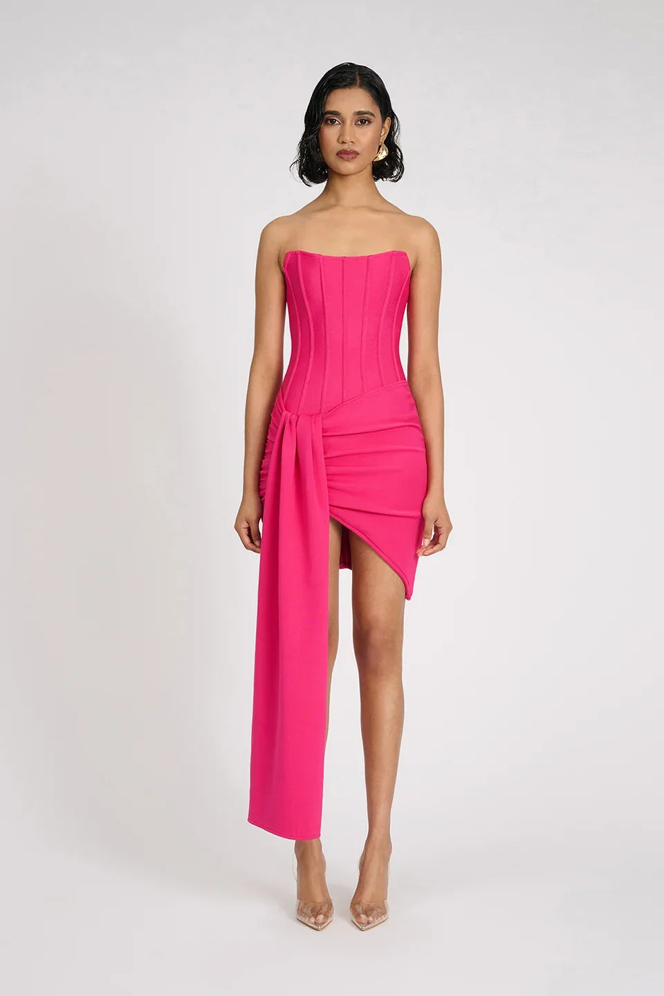 Mikah Dress | Magenta