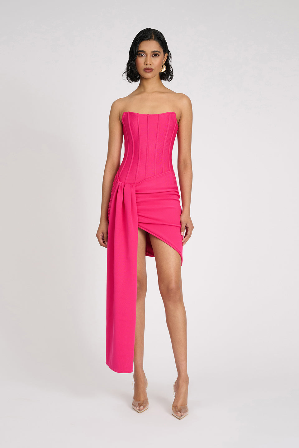 Mikah Dress | Magenta