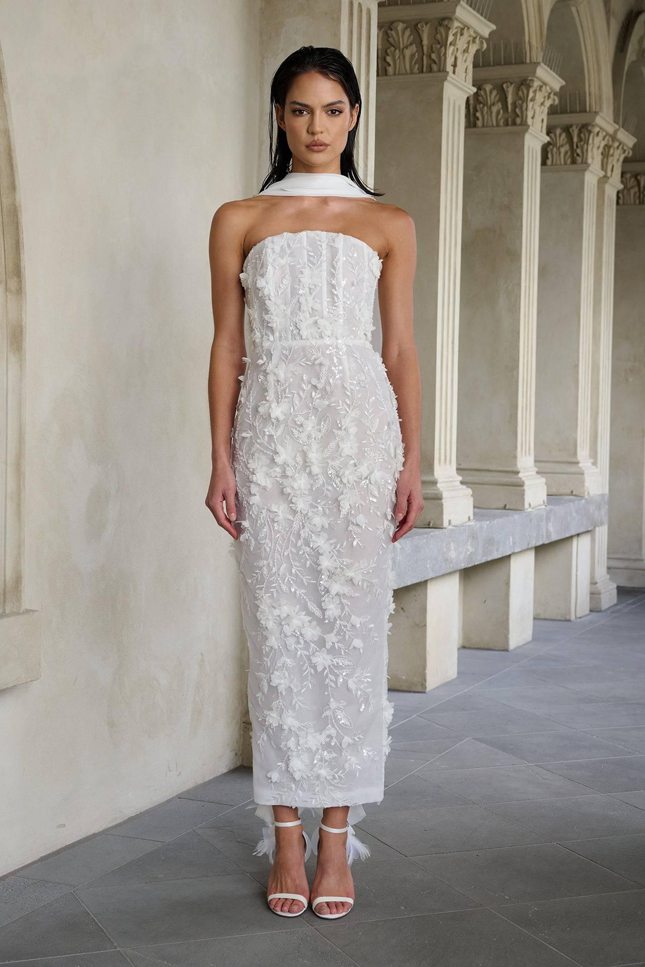 Lace White Midi Dress Bridal Shower Jane Summers Adeline White Lace Midi Bridal Shower Dress Wedding Lace White Midi Dress Bridal Shower Jane Summers Adeline White Lace Midi Bridal Shower Dress Wedding