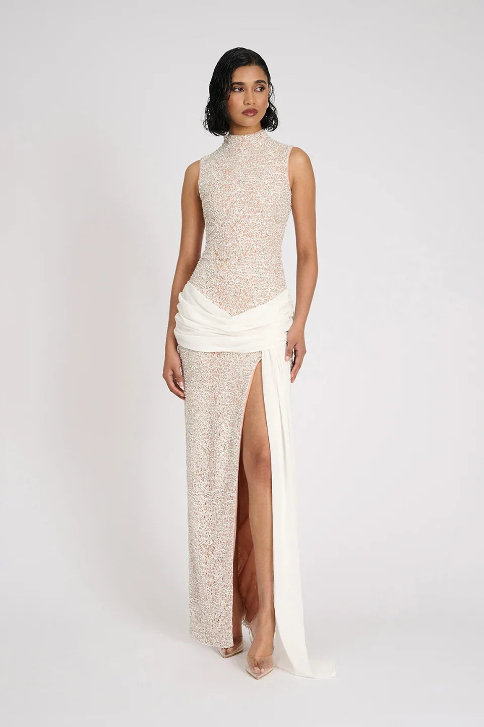 Serina Dress | White