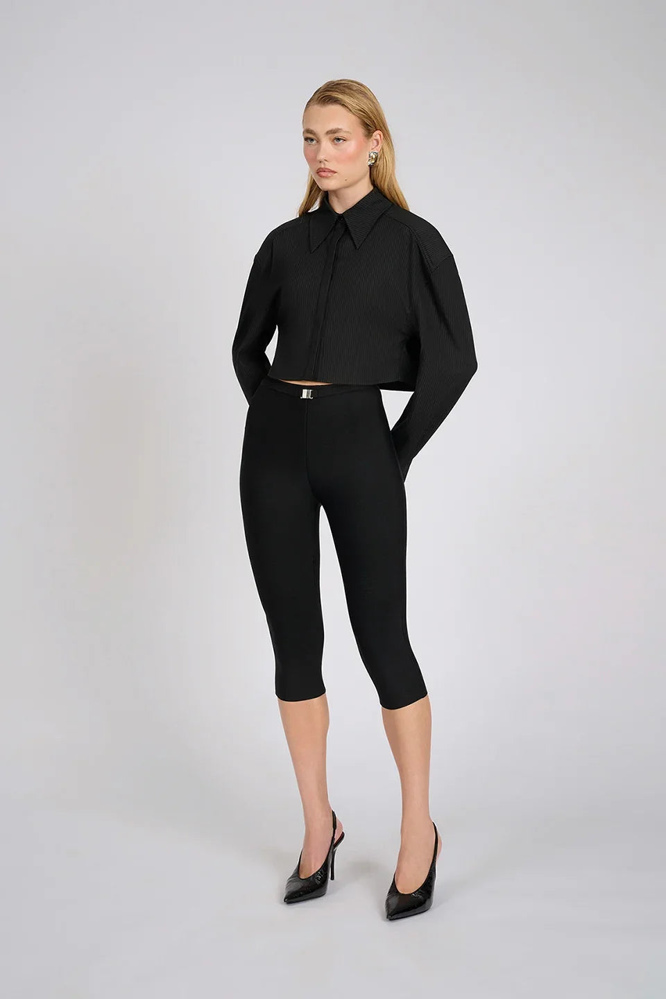 Aire Capri Pants | Black