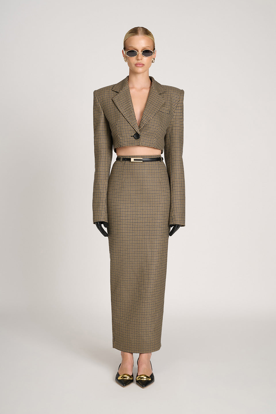 Taylen Blazer | Houndstooth
