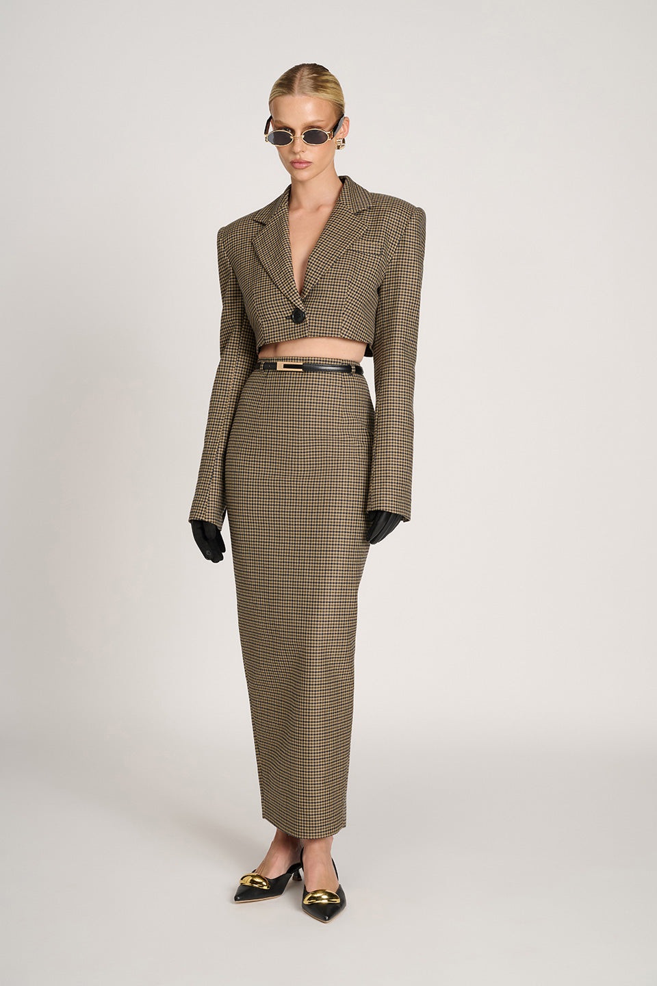 Taylen Blazer | Houndstooth