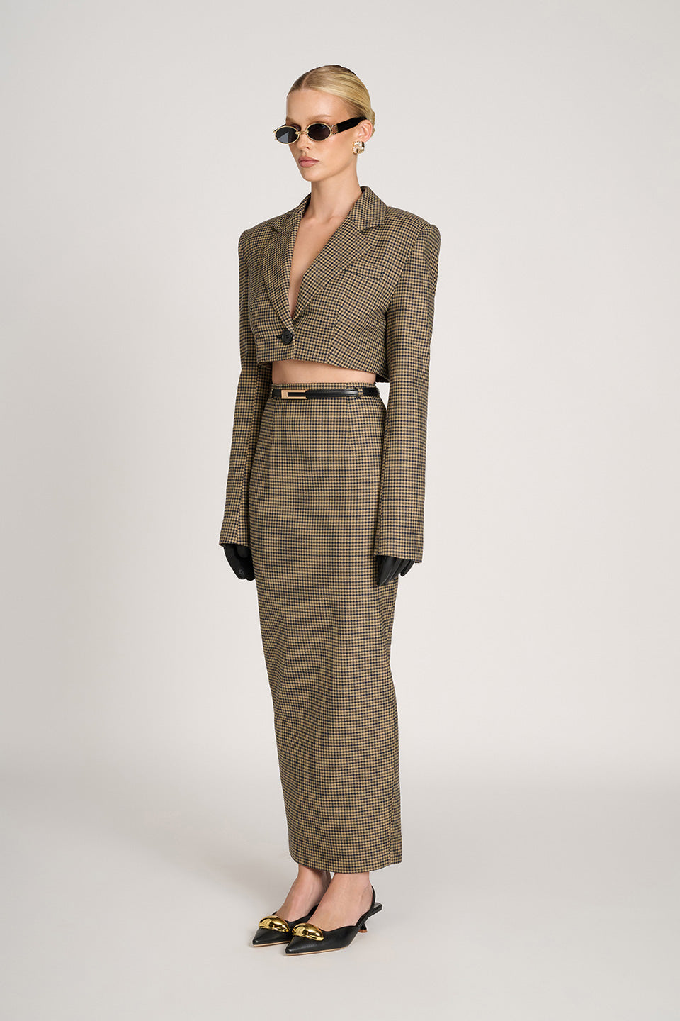 Taylen Blazer | Houndstooth