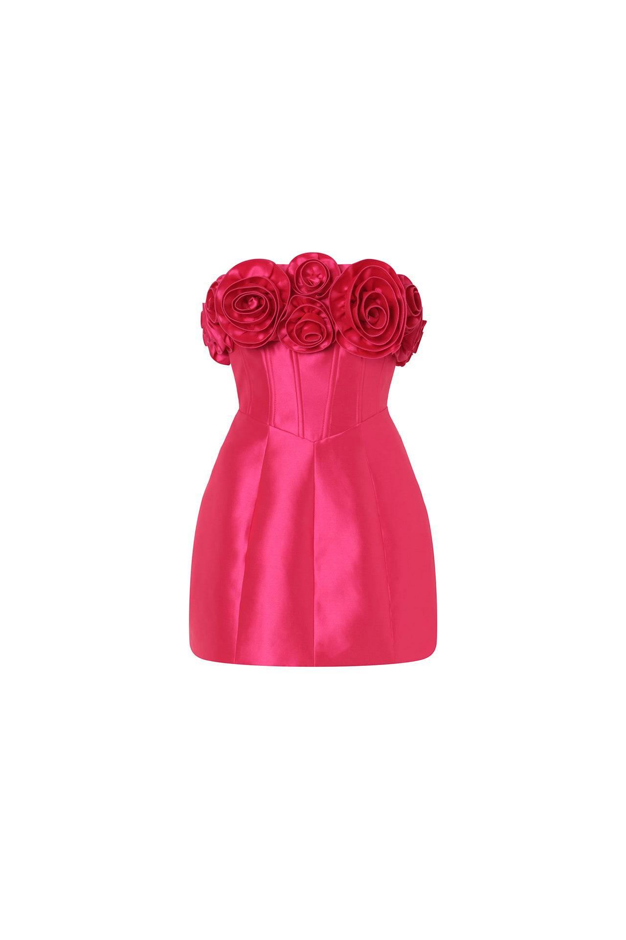 Tehanni Dress | Magenta - ELIYA THE LABEL