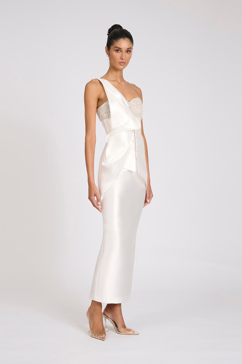 Theresa Dress | White