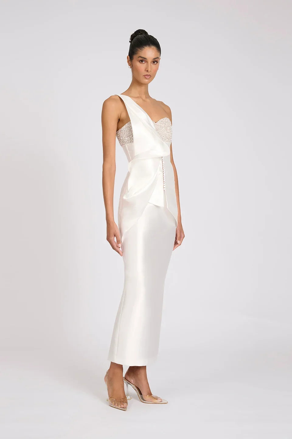 Theresa Dress | White