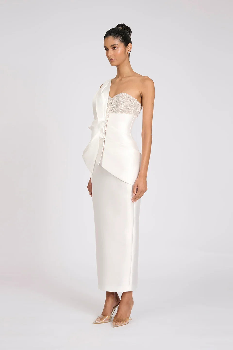 Theresa Dress | White