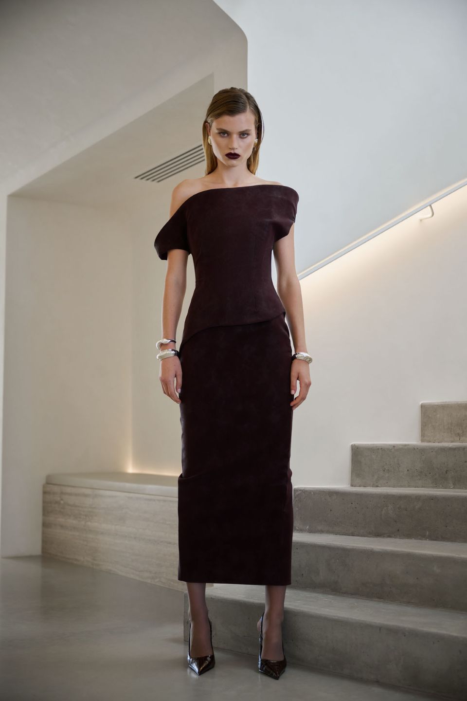 Cyra Dress | Deep Wine