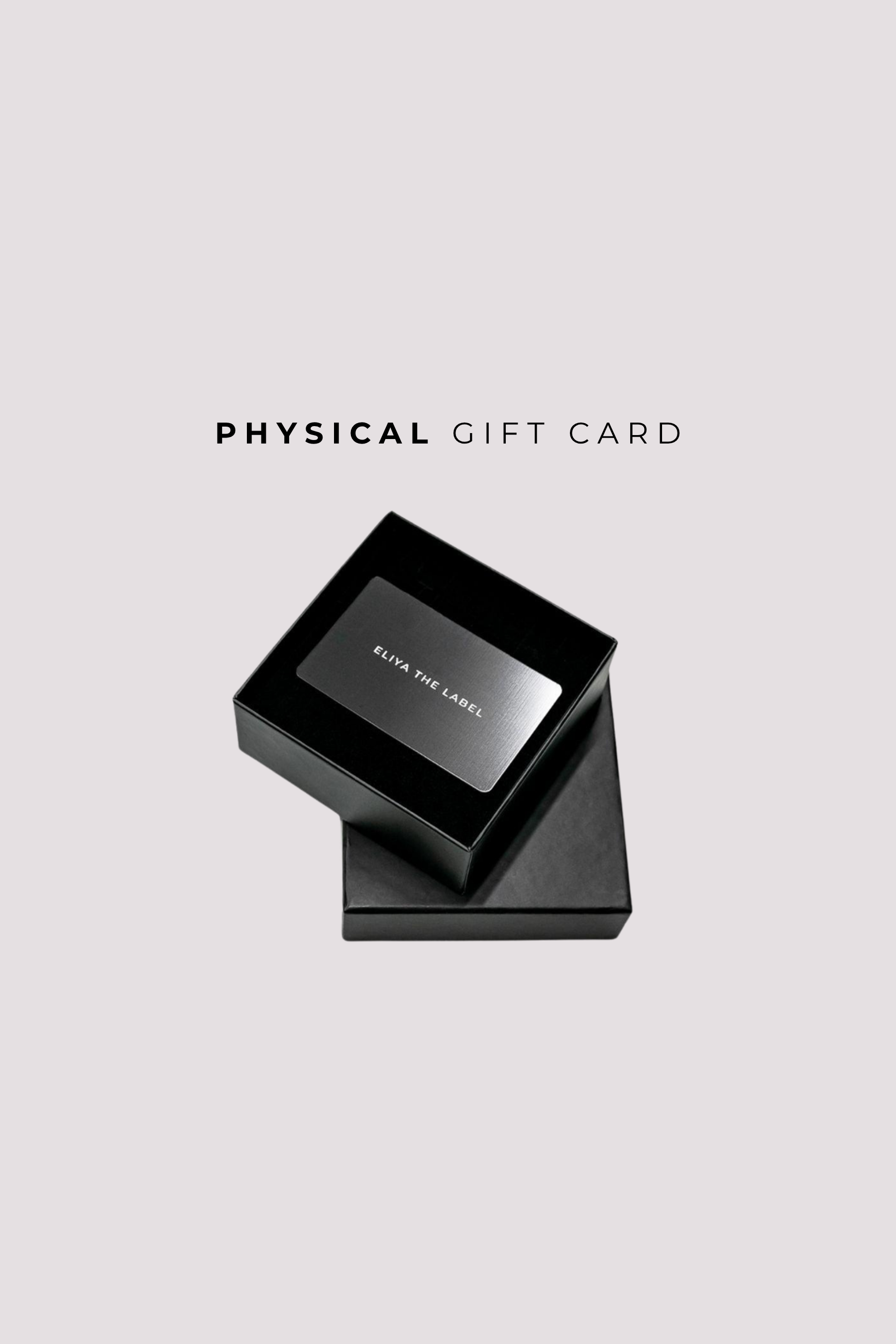 Physical Gift Card