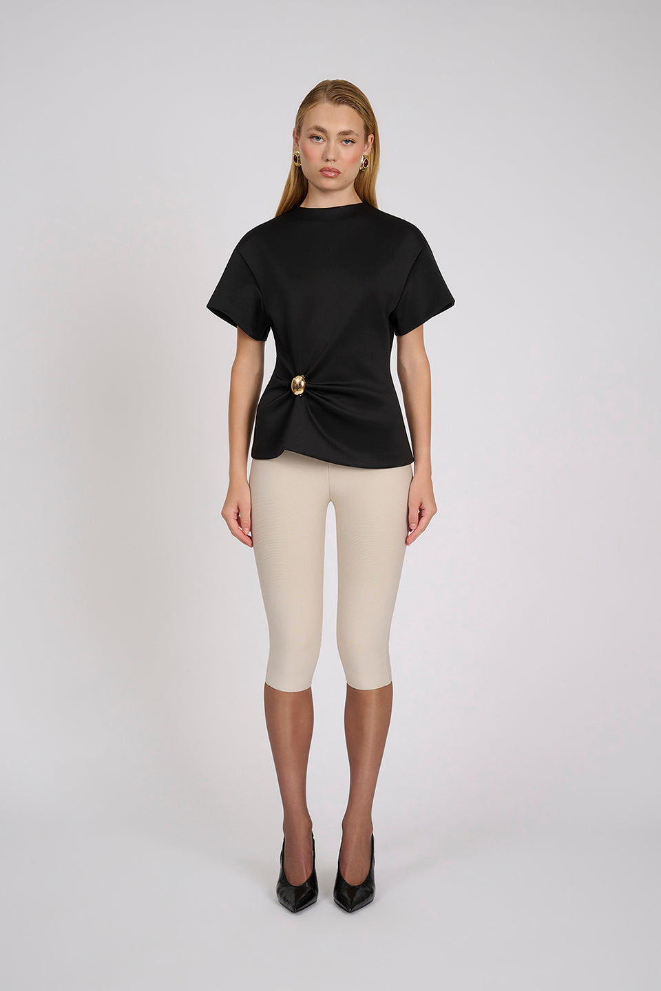 Aire Capri Pants | Stone
