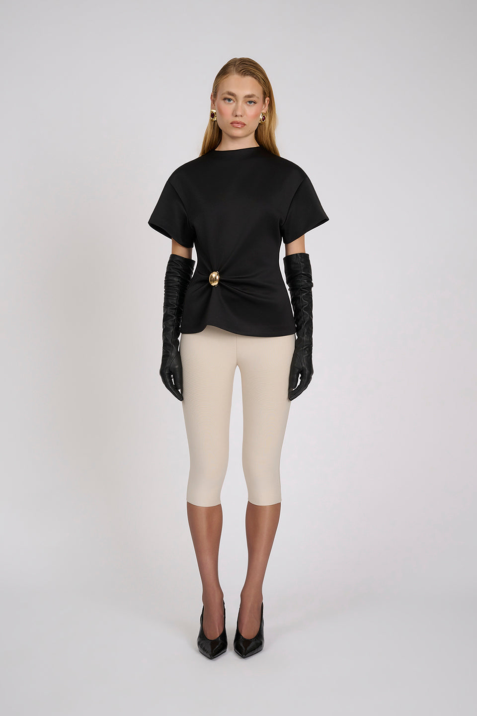 Aire Capri Pants | Stone