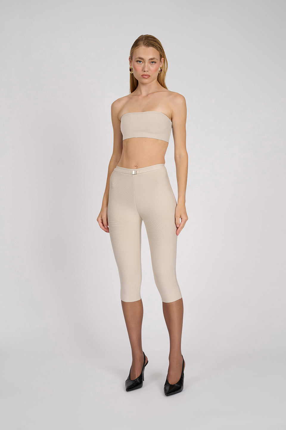 Aire Capri Pants | Stone