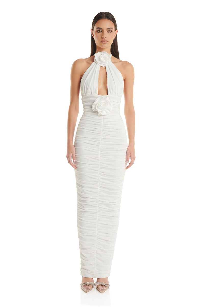 Allana Dress - Pearl