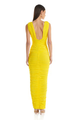 Anna Dress | Yellow - ELIYA THE LABEL
