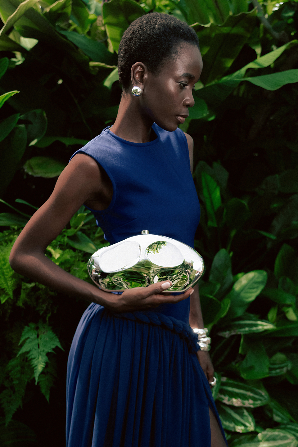 Celestia Purse | Silver