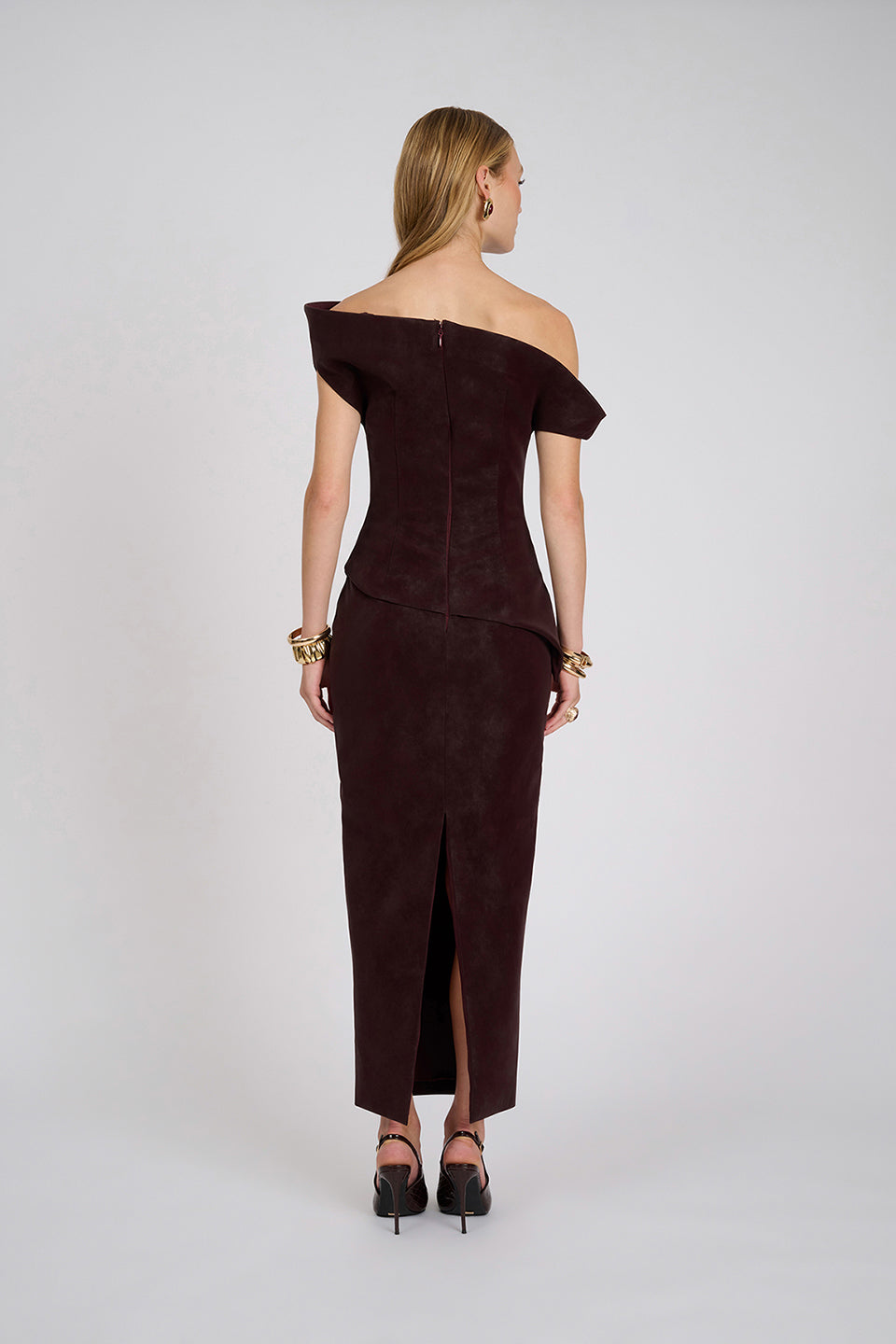 Cyra Dress | Deep Wine