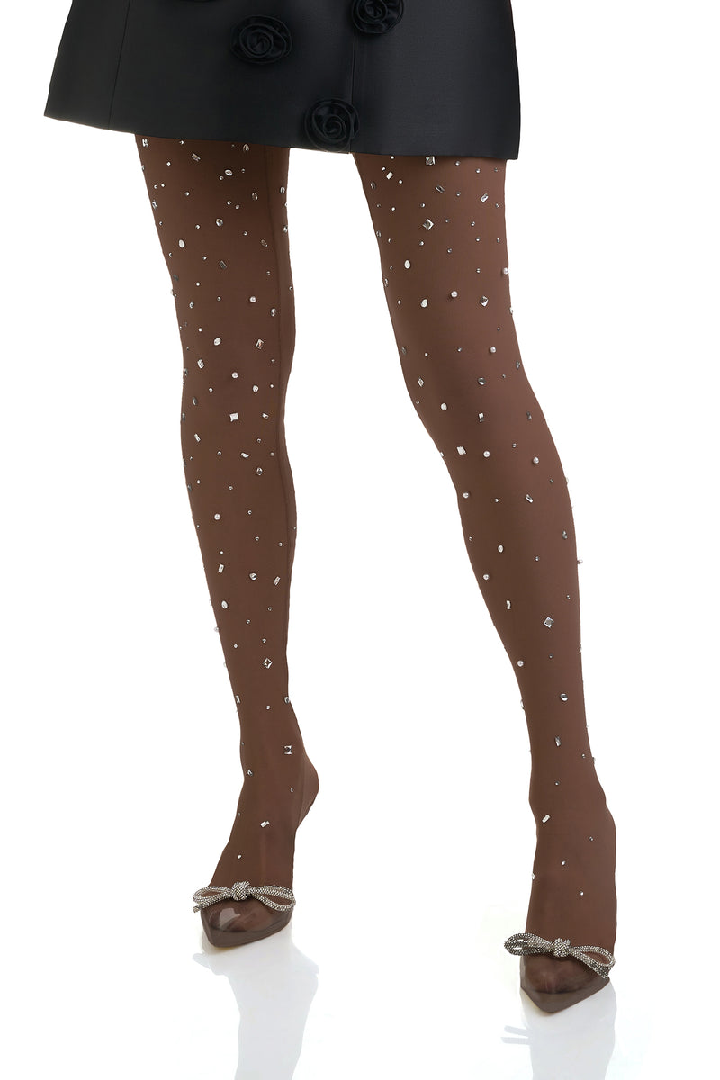 Athena Embellished Stockings