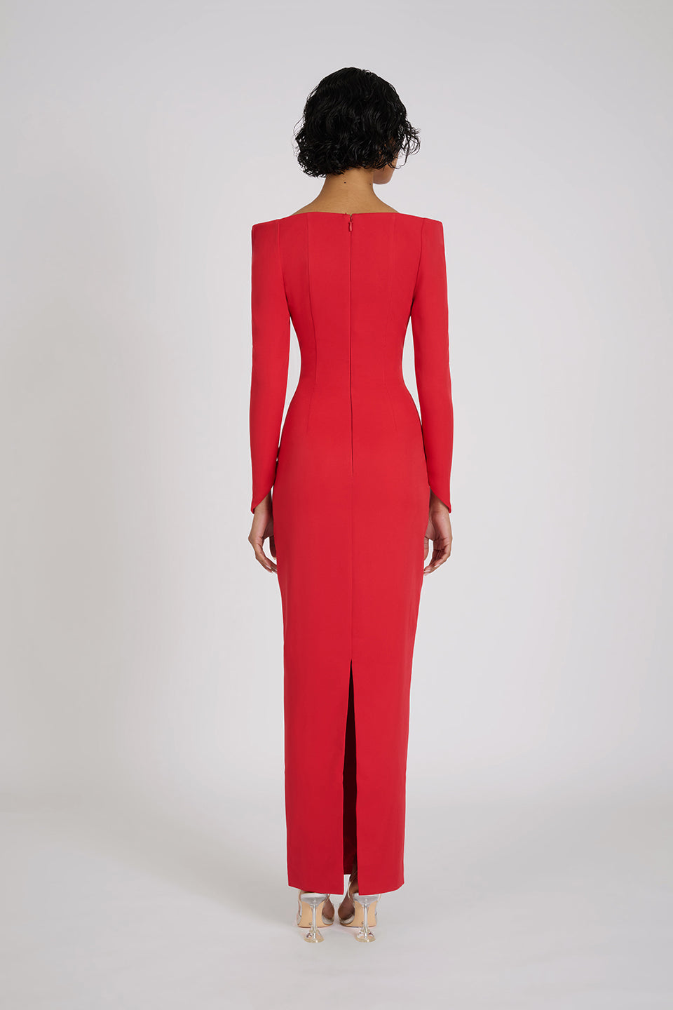 Delsa Dress | Red