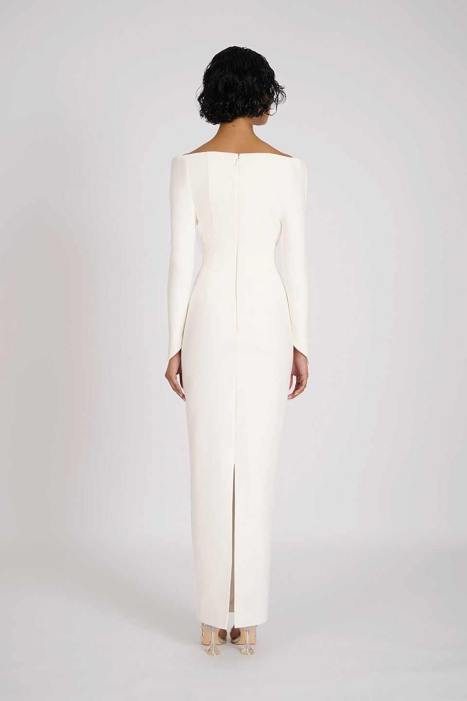 Delsa Dress | White